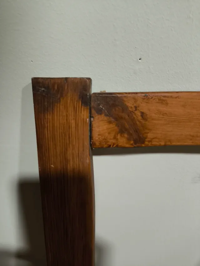 Marco rústico madera pino