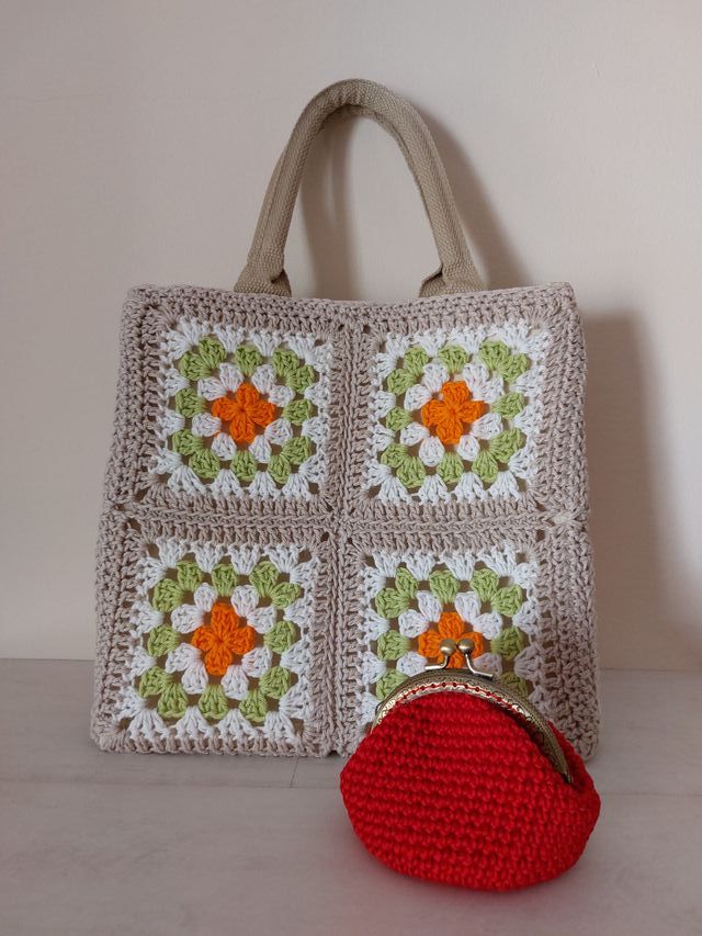 Bolso nuevo crochet granny