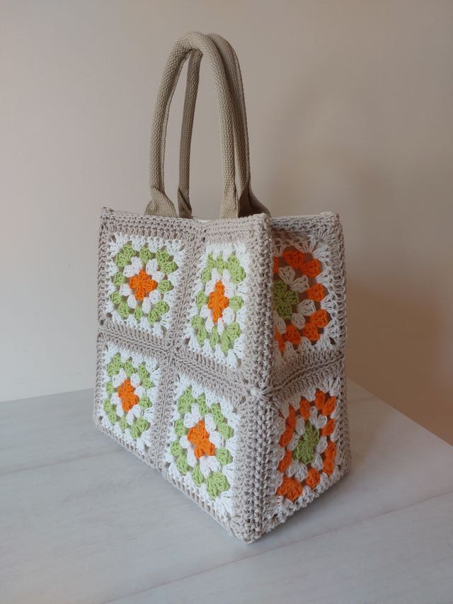 Bolso nuevo crochet granny