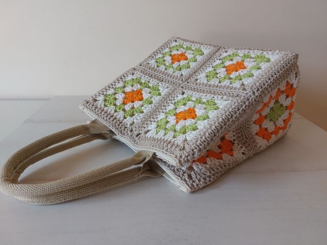 Bolso nuevo crochet granny