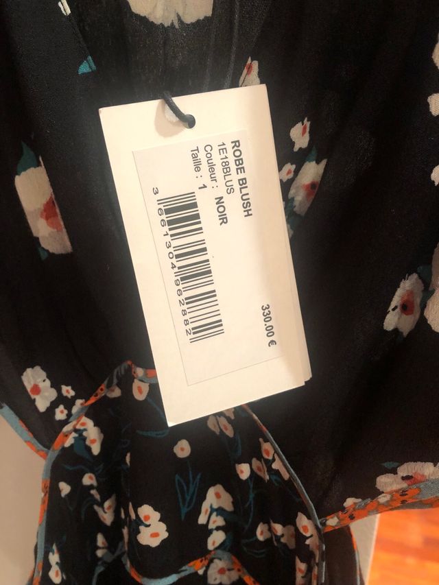 Vestido Ba&sh Negro Cut Out Largo