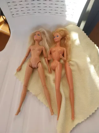 Lotto 2 Barbie Originali da Restaurare