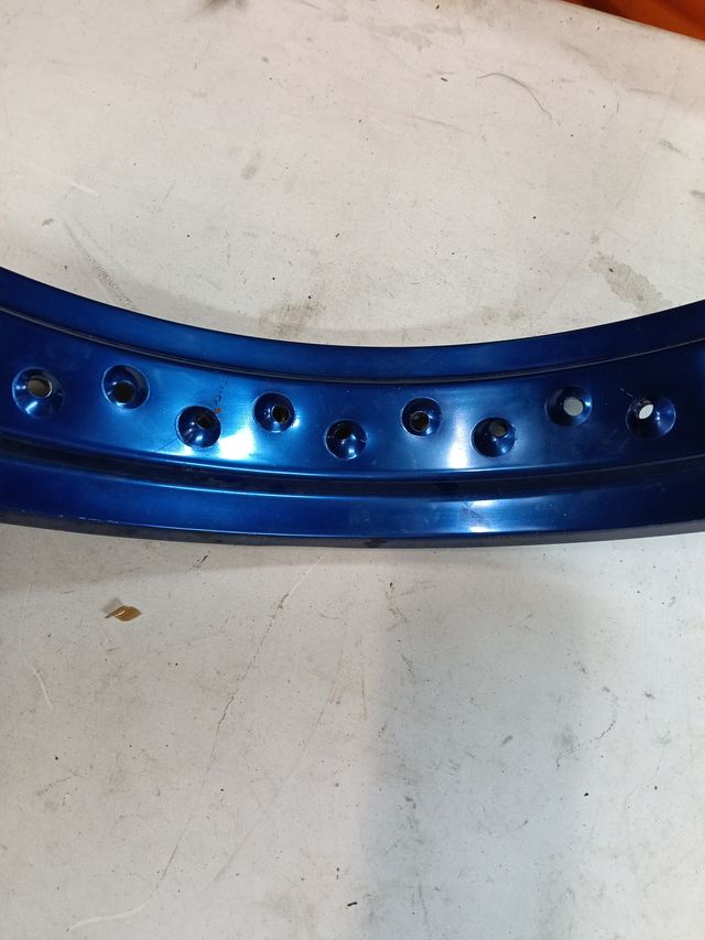 Llanta Trasera Supermotard 17 Azul