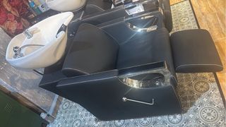 Lavacabezas profesional negro