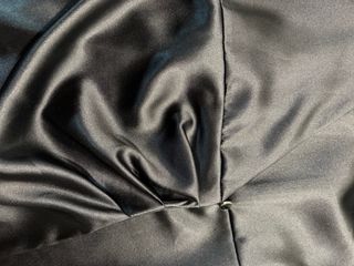 Vestido negro Zara con bordado