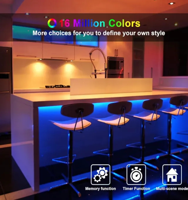 20 Metros Tira LED RGB Luces