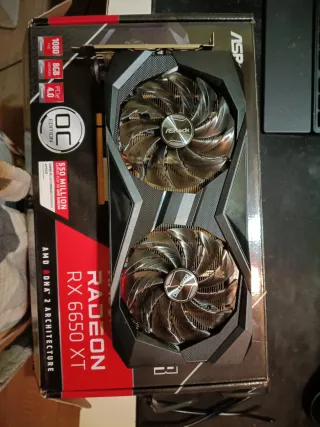 グラフィックボード・グラボ・ビデオカード ASRock RX 6650 XT OC