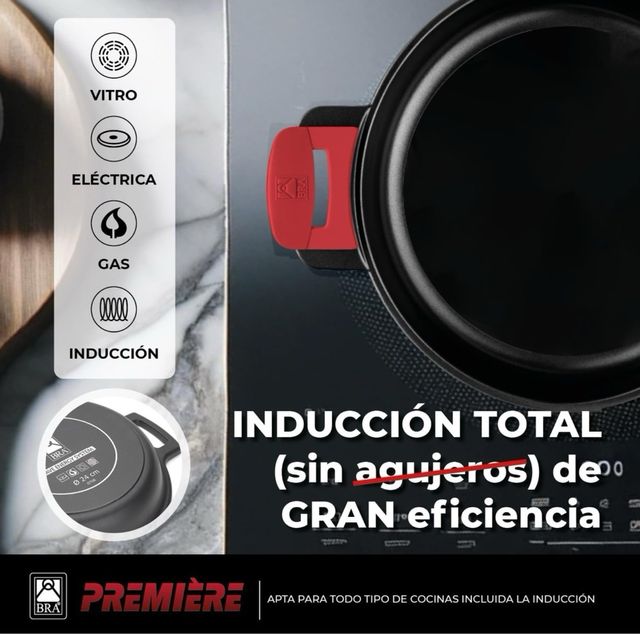 Cacerola BRA baja 24cm premiere NUEVA