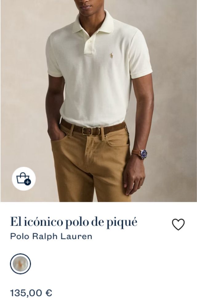 Polo Ralph Lauren Beige Talla L