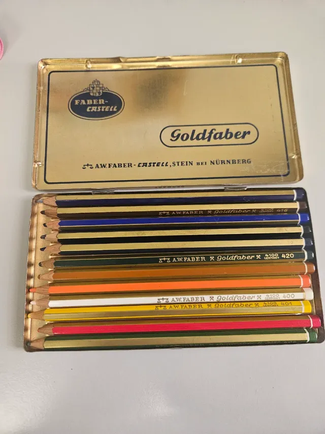 Lápices Faber-Castell Goldfaber Antiguos
