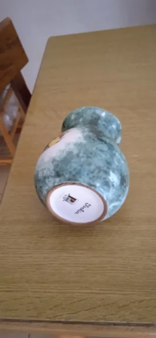 Vaso in ceramica decorato