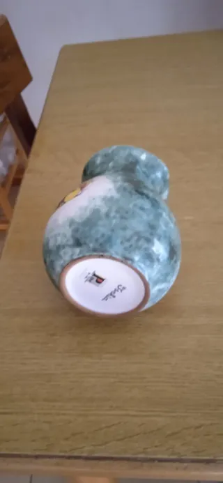 Vaso in ceramica decorato