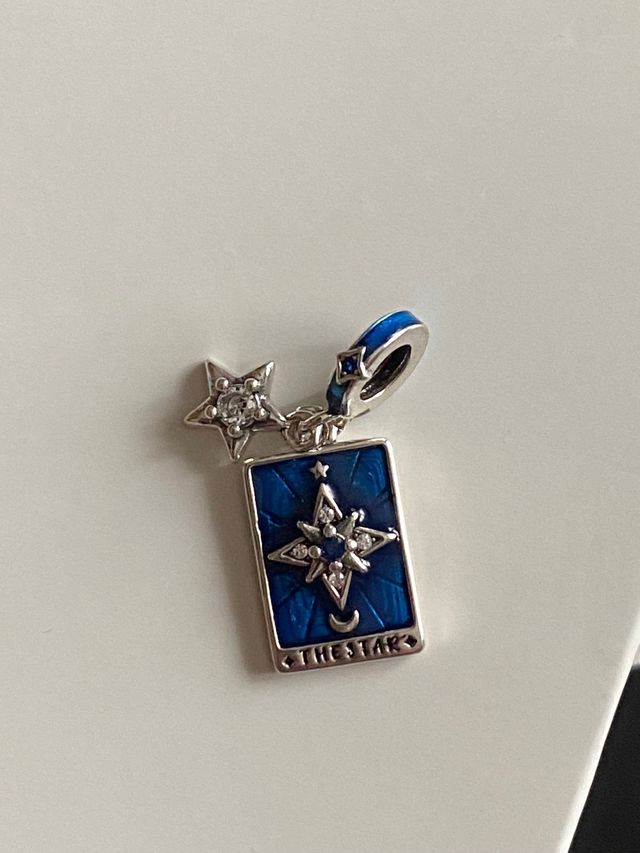 Charm Plata 925 Tarot La Estrella