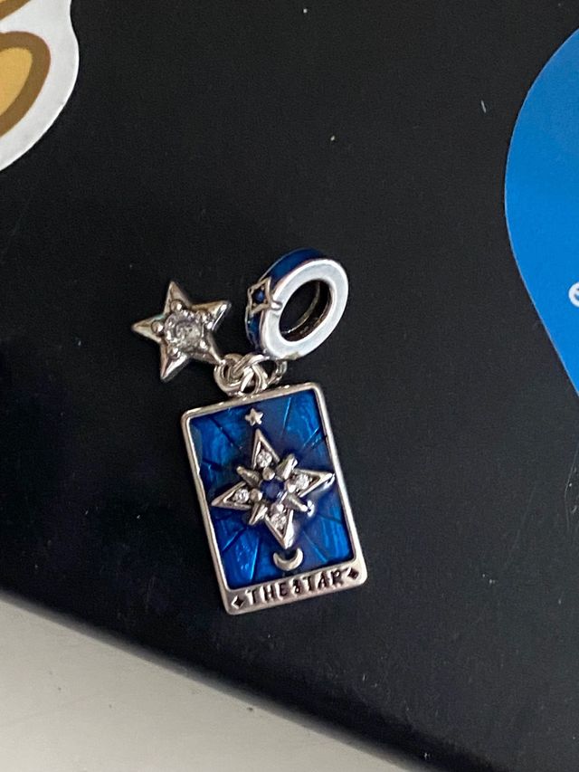 Charm Plata 925 Tarot La Estrella