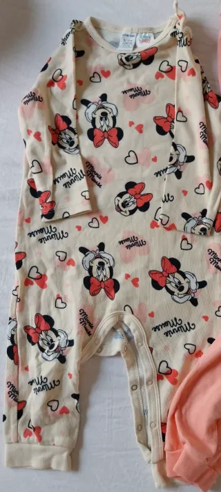 Set 3 Tutine Minnie 9-12 mesi