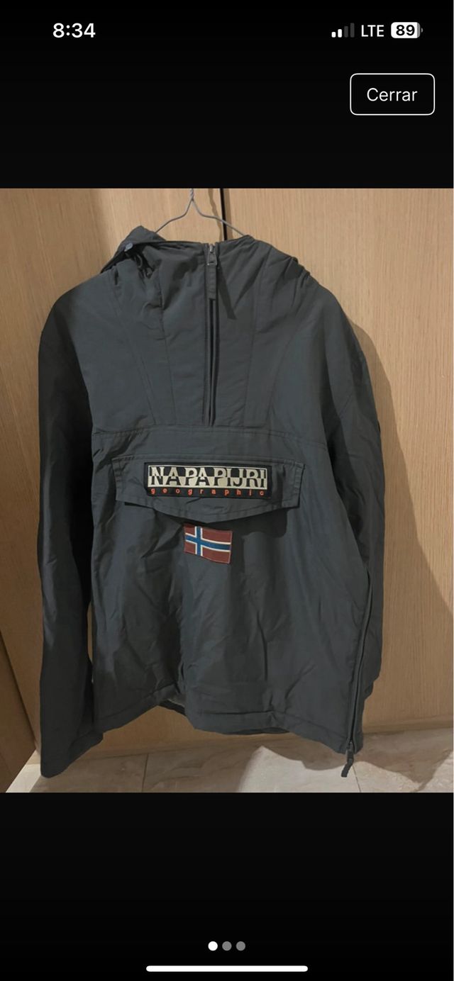 Chaquetón Napapijri Gris Naranja
