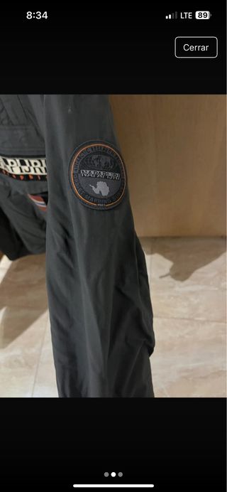 Chaquetón Napapijri Gris Naranja