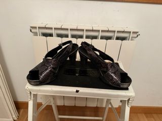 Sandalias Plumers Tacón Medio Vestir