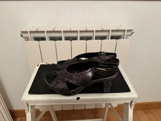 Sandalias Plumers Tacón Medio Vestir