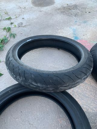 Lote 7 Neumáticos Moto usadas