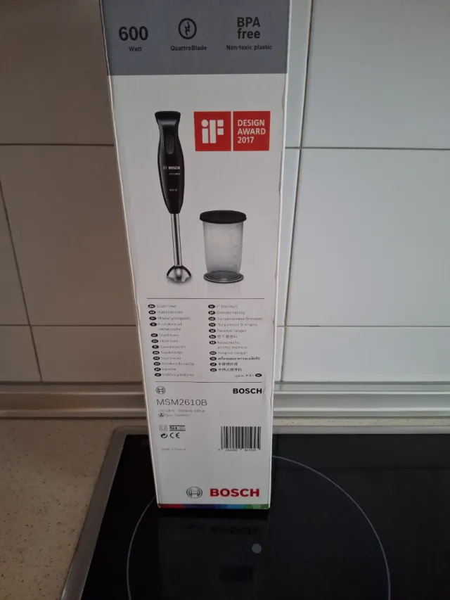 Batidora Bosch CleverMixx 600W sin estrenar