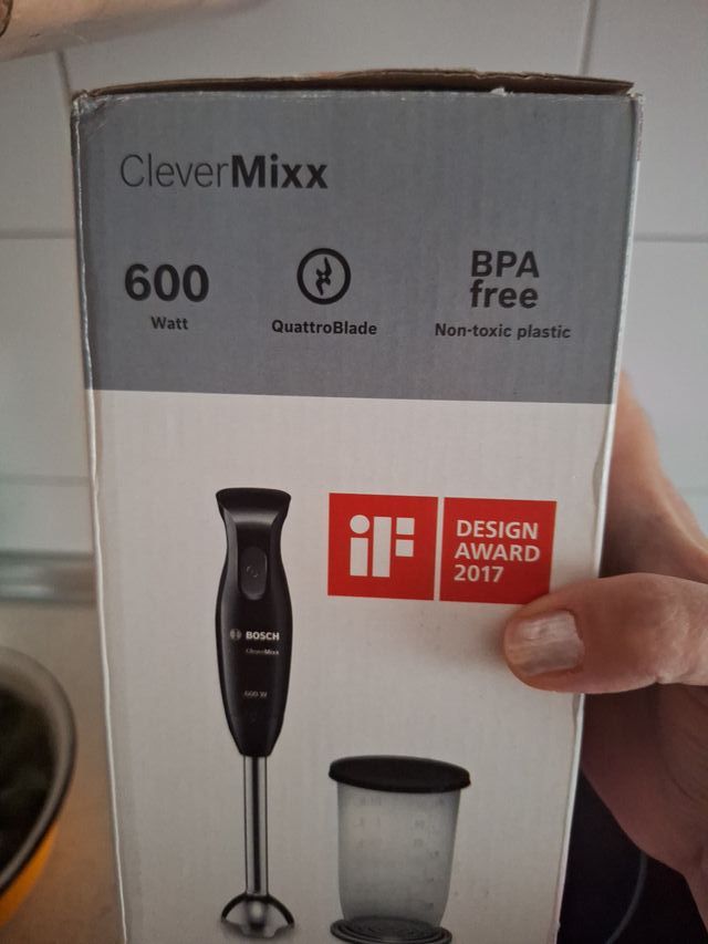 Batidora Bosch CleverMixx 600W sin estrenar