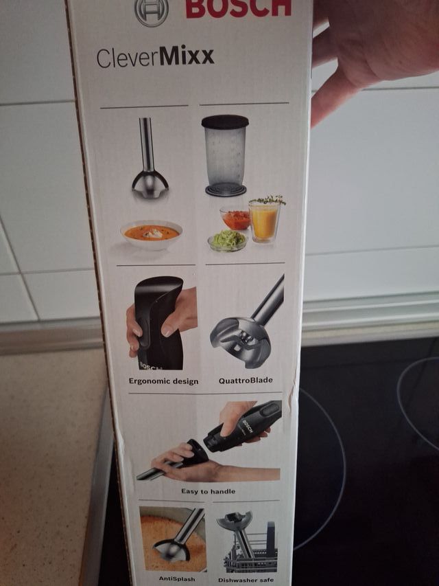 Batidora Bosch CleverMixx 600W sin estrenar