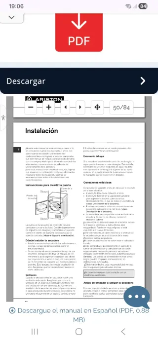 Secadora Ariston ASL70C
