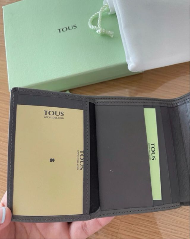 Cartera Tous Hombre Gris