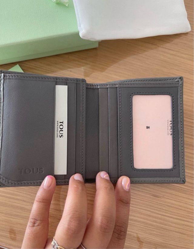 Cartera Tous Hombre Gris