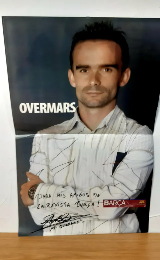 Locandina di Marc Overmars (FC Barcelona)