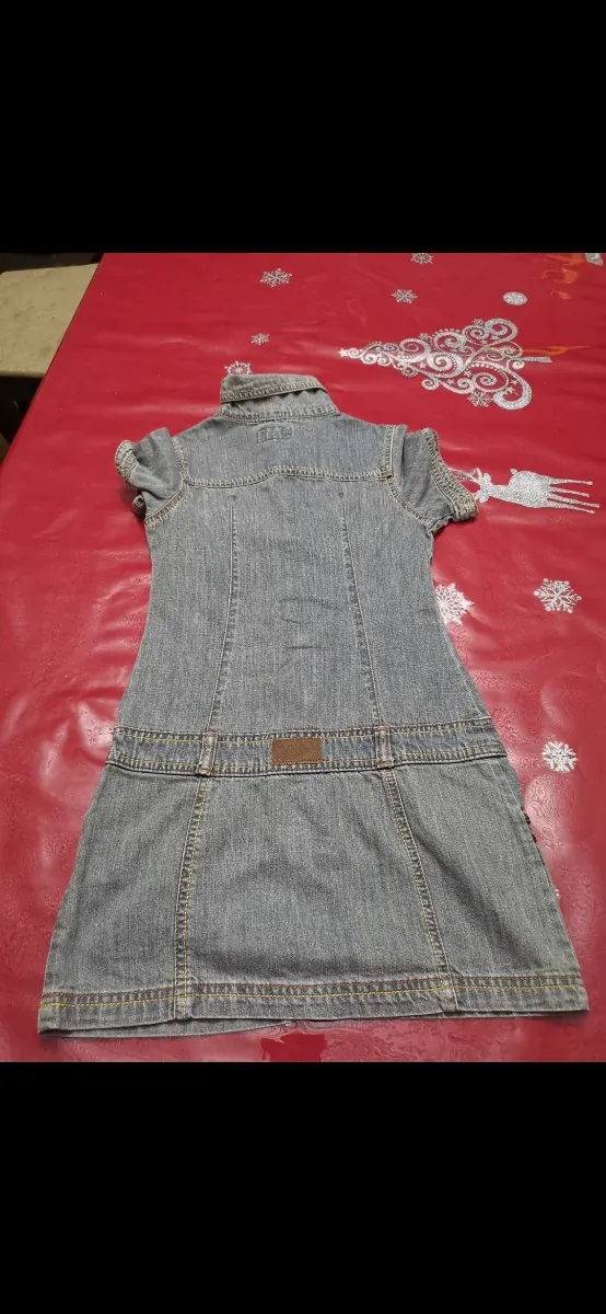 Vestido vaquero niña