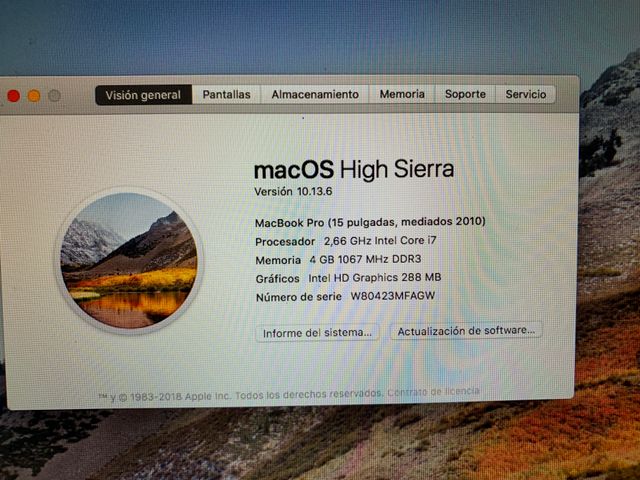 MacBook Pro 15" i7 2010 Office Traktor Pro 3