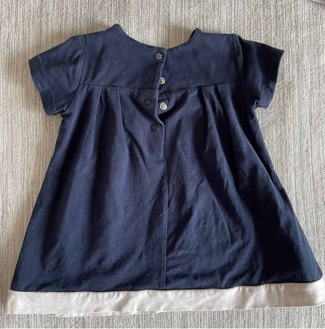 Vestido marinero bebé 12 meses