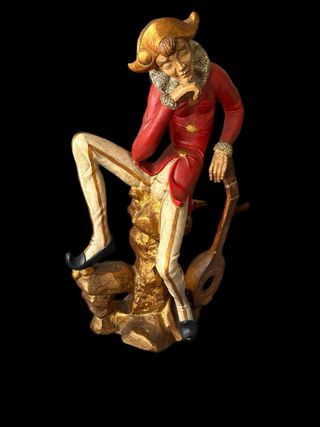 Figura Arlequín Franju Pintada a Mano