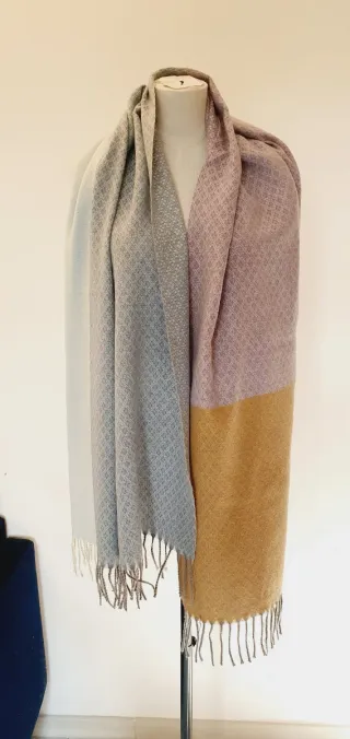 Sciarpa lana e viscosa