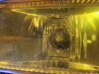 Coppia Faretti Fendinebbia Bosch Gialli