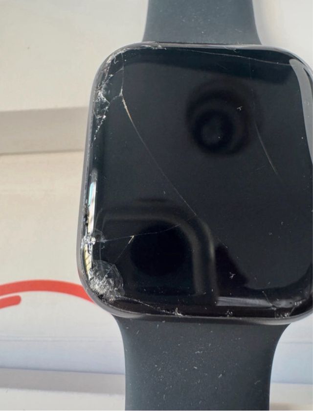 Apple Watch SE 44mm/Gris Espacial con cristal Roto