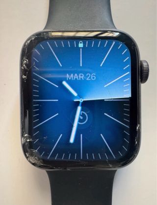 Apple Watch SE 44mm/Gris Espacial con cristal Roto