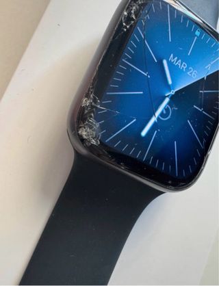 Apple Watch SE 44mm/Gris Espacial con cristal Roto