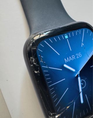 Apple Watch SE 44mm/Gris Espacial con cristal Roto