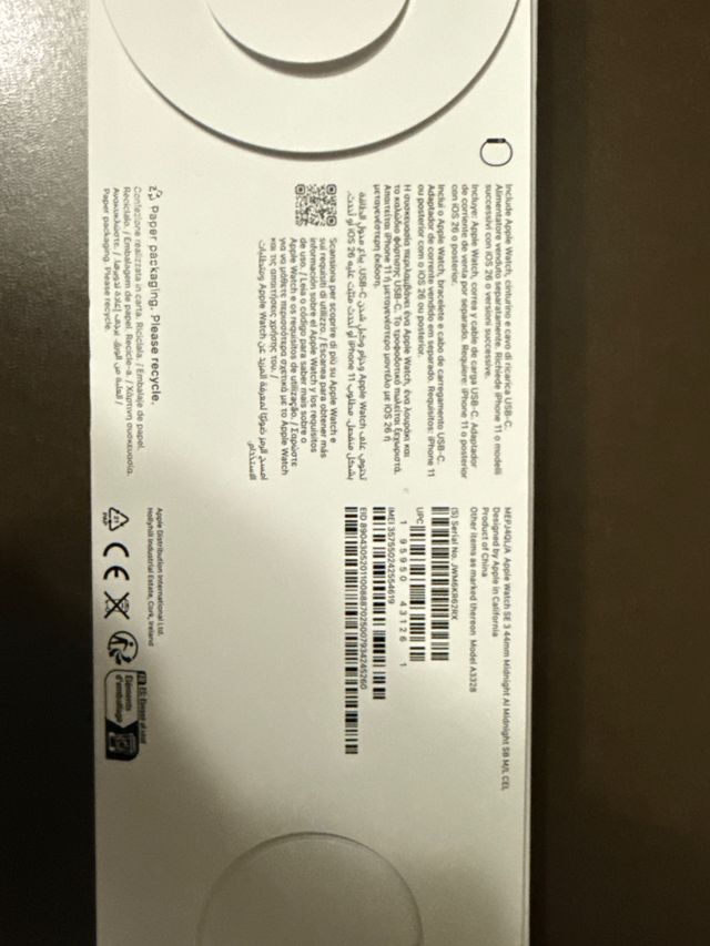 Apple Watch SE 44mm LTE