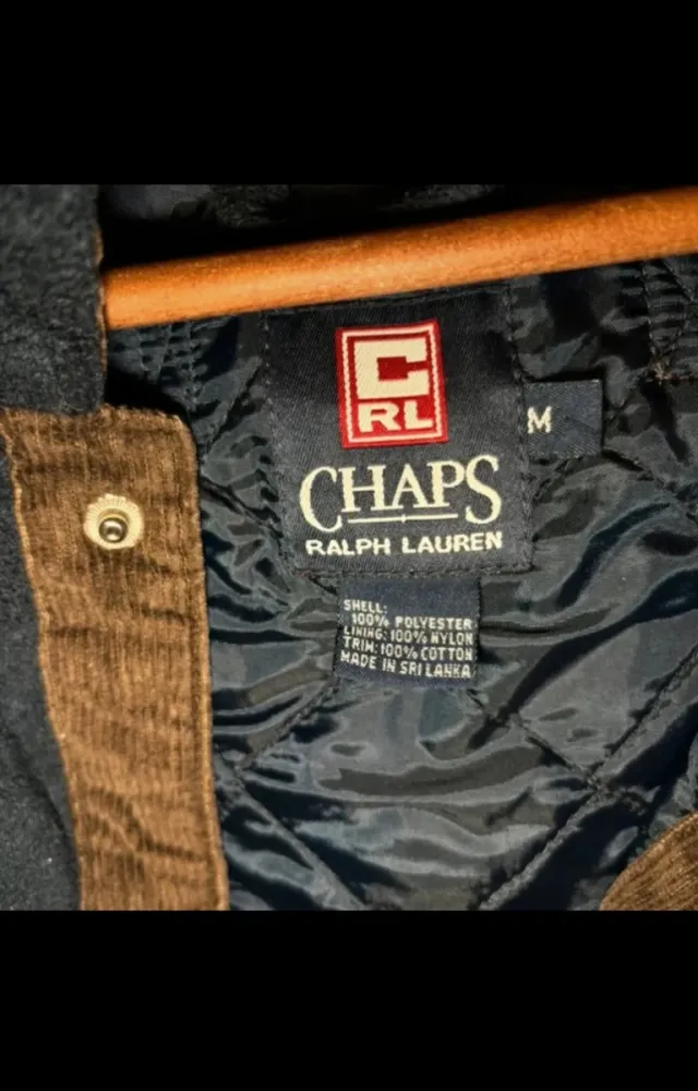 Chaqueta Harrington Ralph Lauren Vintage Azul