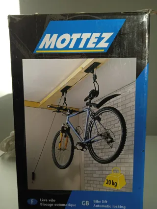 Soporte elevador para bicicleta Mottez