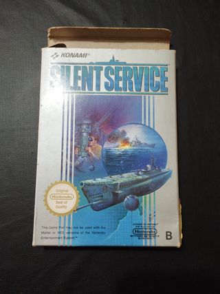 Silent Service Nintendo NES Konami