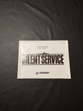 Silent Service Nintendo NES Konami