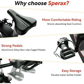 Bicicleta Estática Sperax con Resistencia Magnética