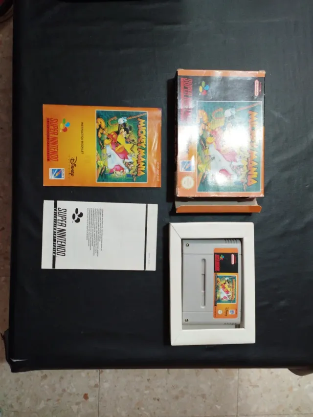 Mickey Mania Super Nintendo SNES Disney