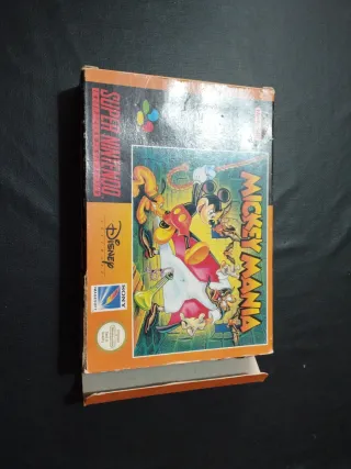 Mickey Mania Super Nintendo SNES Disney