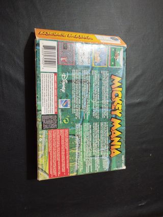 Mickey Mania Super Nintendo SNES Disney